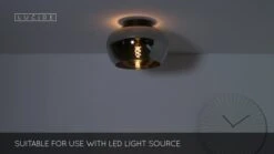 Lucide Judi Glass Flush Ceiling Light - Smoked -Home Lighting Store 1193004483 0e3ce116e9de4ee3c6fd7c6e840b39f284391c3a0d7ed1d7b2bf5141552dfcac d 640