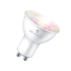 WiZ 4.9W White And Colour Changing Dimmable LED Smart WiFi/Bluetooth GU10 Bulb