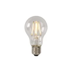 Lucide 5W Warm White Dimmable LED GLS Clear - Screw Cap
