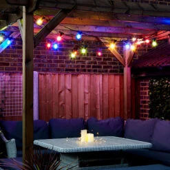 10M Weatherproof Festoon Lighting - 10 Black Bulb Holders 18 10M Weatherproof Festoon Lighting - 10 Black Bulb Holders -Home Lighting Store 2282A 15