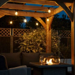 10M Weatherproof Festoon Lighting - 10 Black Bulb Holders 21 10M Weatherproof Festoon Lighting - 10 Black Bulb Holders -Home Lighting Store 2282A 34