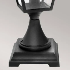 Norlys Turin Outdoor Pedestal Light - Black -Home Lighting Store 28024 014