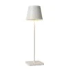 Lucide Justin Outdoor Rechargeable LED Table Lamp - White