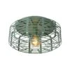 Lucide Melopee 45cm Flush Ceiling Light - Turquoise