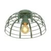 Lucide Elodie 30cm Flush Ceiling Light - Turquoise