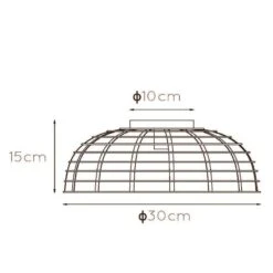 Lucide Elodie 30cm Flush Ceiling Light - Turquoise 6 Lucide Elodie 30cm Flush Ceiling Light - Turquoise -Home Lighting Store 400048 dia