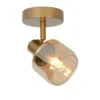 Lucide Bjorn Ceiling Spotlight - Matt Gold