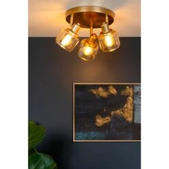 Lucide Bjorn 3 Light Spotlight Plate - Matt Gold -Home Lighting Store 400190 34