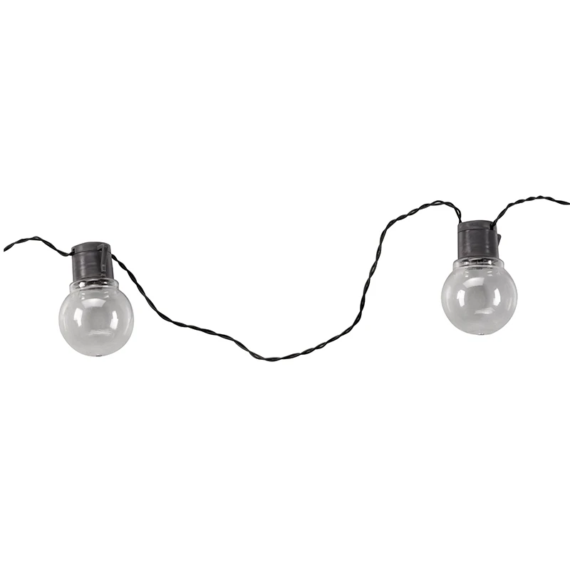 10M Solar Warm White LED Festoon Lights - 20 Lights 4 10M Solar Warm White LED Festoon Lights - 20 Lights - Image 4