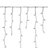Garden 24V Warm White LED Icicle String Lights - 160 Lights