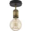 Edit Retro Flush Ceiling Light - Black