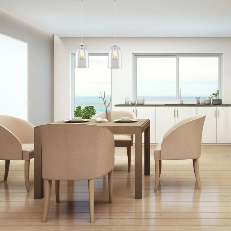 Edit Lucy Non-Elec Easy Fit Pendant Shade - Clear 2 Edit Lucy Non-Elec Easy Fit Pendant Shade - Clear - Image 2