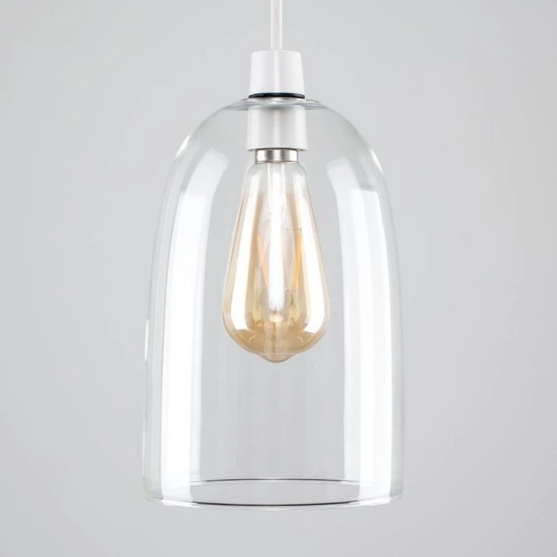 Edit Lucy Non-Elec Easy Fit Pendant Shade - Clear 1 Edit Lucy Non-Elec Easy Fit Pendant Shade - Clear