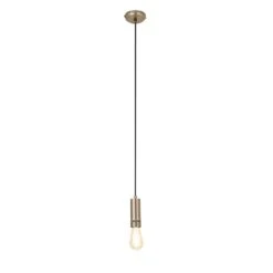 Forum Rimini Large Ceiling Pendant Lamp Holder - Pewter