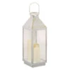 Suri Solar LED Outdoor Candle Lantern - Ivory