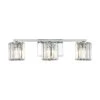 Quoizel Divine 3 Light Bathroom Wall Light - Polished Chrome