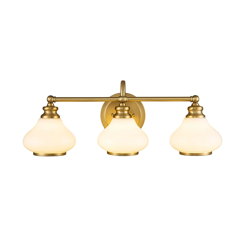 Hinkley Ainsley 3 Light Wall Light - Brushed Brass 1 Hinkley Ainsley 3 Light Wall Light - Brushed Brass
