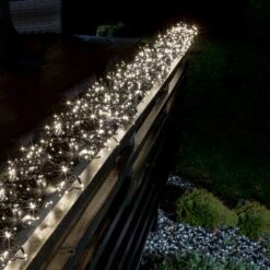 Konstsmide 11.3M Warm White LED Multi-Function Cluster String Lights - 1536 Lights -Home Lighting Store 40408 11 1 2