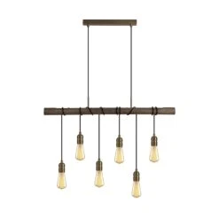 Discovery Penelope Bar Ceiling Pendant Light - Antique Brass