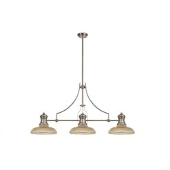 Discovery Myra Bar Ceiling Pendant Light - Polished Nickel