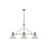 Discovery Shiloh Bar Ceiling Pendant Light - Polished Nickel