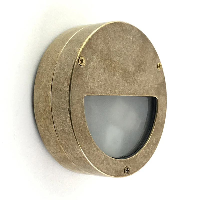 Edit Coastal Shore Outdoor Flush Light - Brass 1 Edit Coastal Shore Outdoor Flush Light - Brass