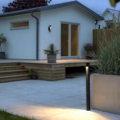 Konstsmide Udine LED Outdoor Post Light - Black -Home Lighting Store 407360 13