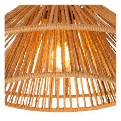 Lucide Tasman Large Flush Light - Natural 7 Lucide Tasman Large Flush Light - Natural -Home Lighting Store 407852 04