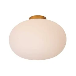 Lucide Elysee Flush Light - Opal
