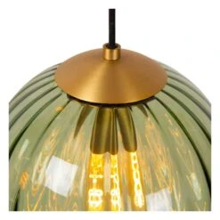 Lucide Monsaraz Bar Ceiling Pendant Light - Green -Home Lighting Store 407998 03