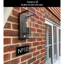 Lucide Claire Half Lantern Outdoor Wall Light With PIR Sensor - Anthracite 25 Lucide Claire Half Lantern Outdoor Wall Light With PIR Sensor - Anthracite -Home Lighting Store 41930 UGC 17977276216668654