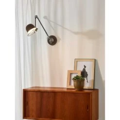 Lucide Honore Long Arm Adjustable Wall Light - Rust Brown -Home Lighting Store 41944 33