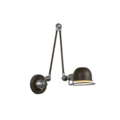 Lucide Honore Long Arm Adjustable Wall Light - Rust Brown -Home Lighting Store 41944 43