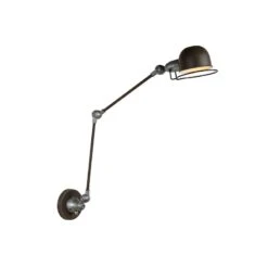 Lucide Honore Long Arm Adjustable Wall Light - Rust Brown -Home Lighting Store 41944 44