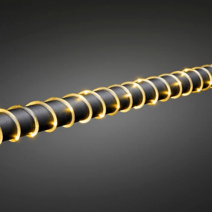 Konstsmide Battery Operated Amber LED Mini Rope Light - 5 Metre 1 Konstsmide Battery Operated Amber LED Mini Rope Light - 5 Metre