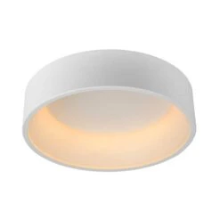 Lucide Talowe 45 Halo LED Flush Ceiling Light - White