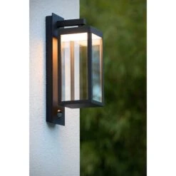 Lucide Clairette LED Outdoor Wall Light With PIR Sensor - Anthracite -Home Lighting Store 43084 34