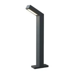 Edit Lotus LED Outdoor Bollard Light - Grey