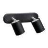 Edit Eye 2 Light Spotlight Plate - Black