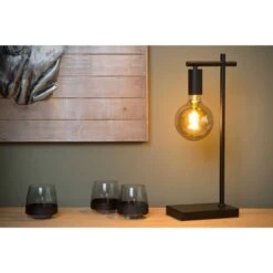 Lucide Leanne Table Lamp - Black -Home Lighting Store 44427 33