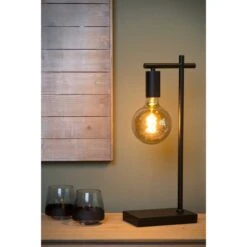 Lucide Leanne Table Lamp - Black -Home Lighting Store 44427 34