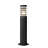 Lucide Solid Outdoor Bollard Light - Dark Anthracite