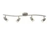 Lucide Caro 4 Light Spotlight Bar - Satin Chrome