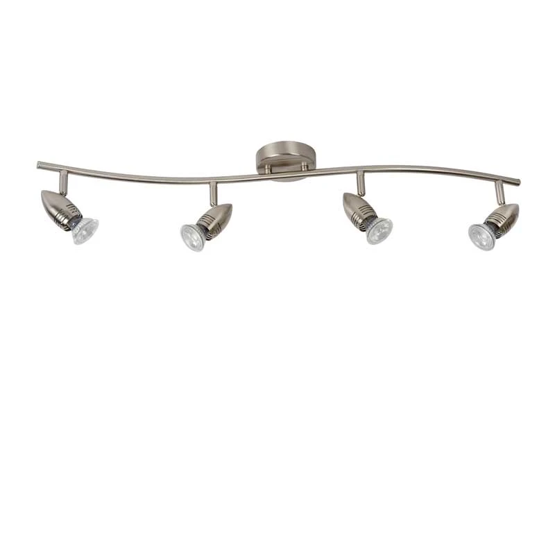 Lucide Caro 4 Light Spotlight Bar - Satin Chrome 2 Lucide Caro 4 Light Spotlight Bar - Satin Chrome - Image 2