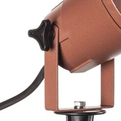 SLV Nautilus Garden Spotlight - Rust Brown -Home Lighting Store 44745 03 1