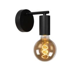 Lucide Leanne Wall Light - Black