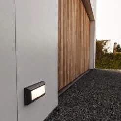 Lutec Helena LED Outdoor Surface Brick Light - Dark Grey -Home Lighting Store 45228 13 1