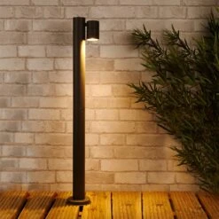 Edit Stone Outdoor Post Light - Anthracite -Home Lighting Store 45597 11