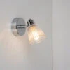 Edit Rain Bathroom Wall Light - Chrome