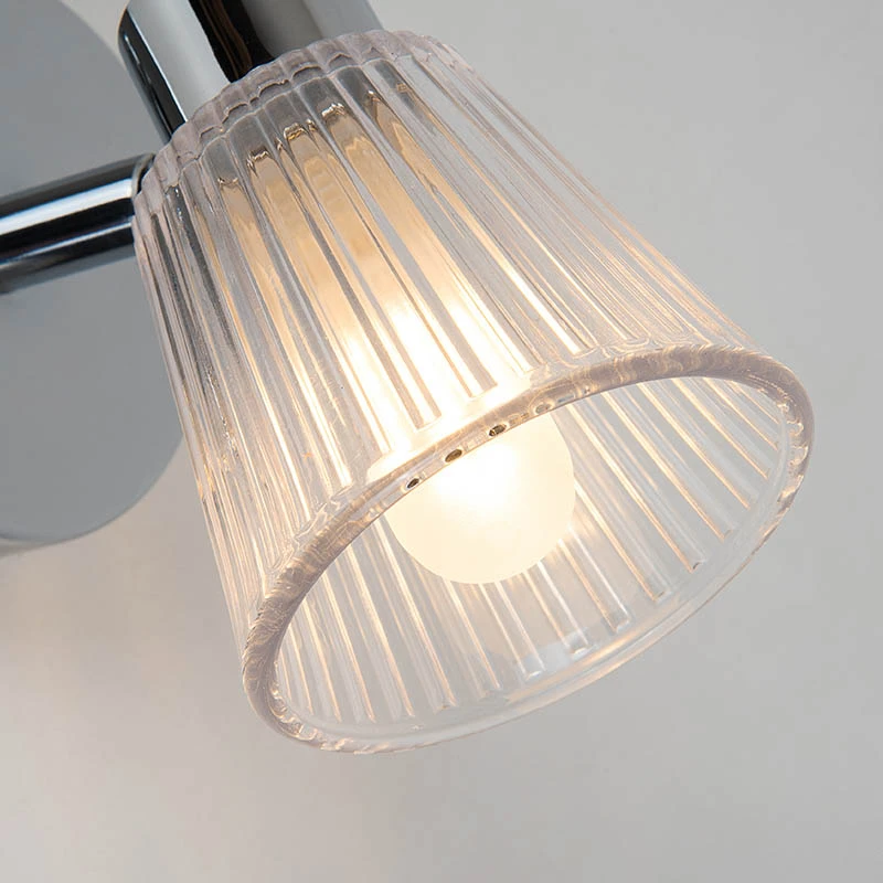 Edit Rain Bathroom Wall Light - Chrome 2 Edit Rain Bathroom Wall Light - Chrome - Image 2